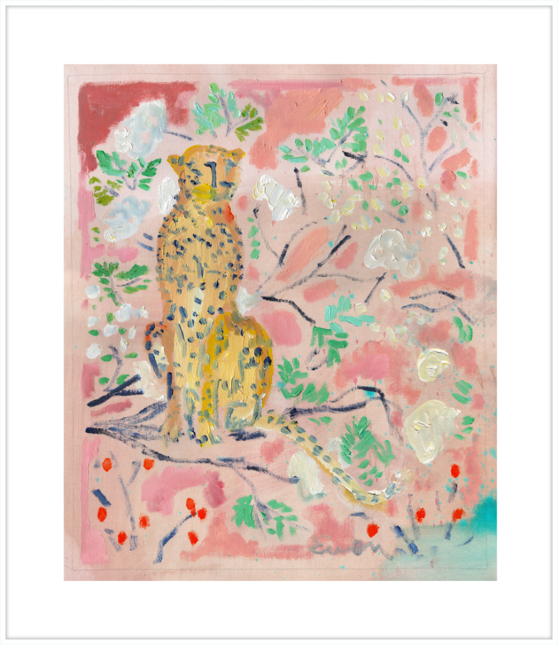 Giclée Print // Cheetah Looking Right