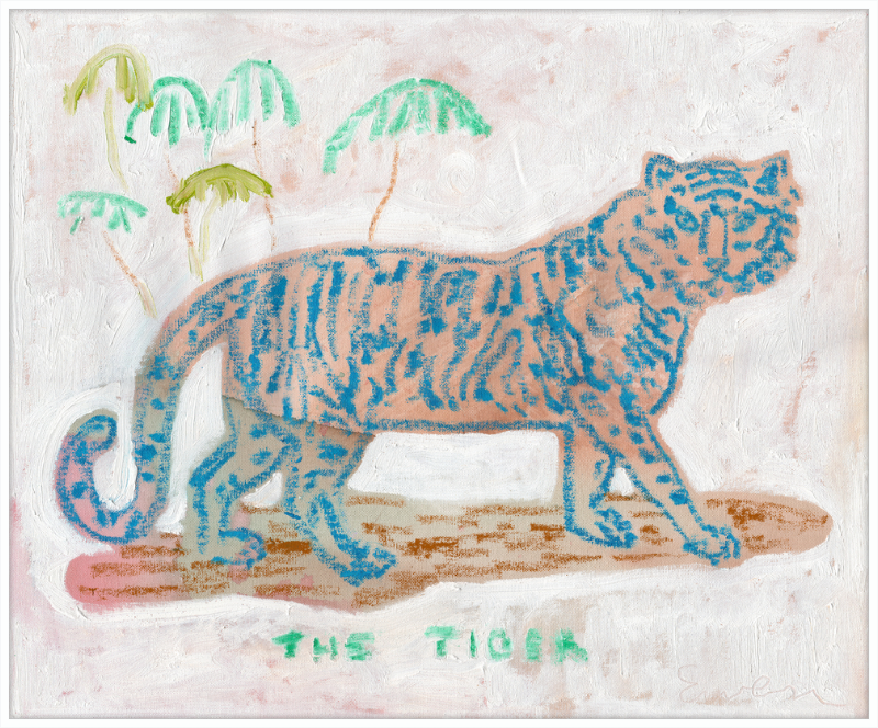 Giclée Print // The Blue Tiger