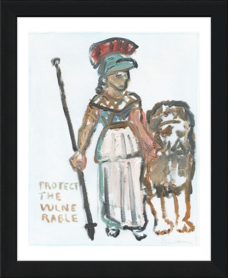 Giclée Print // Protect The Vulnerable (Warrior Goddess No. 1)