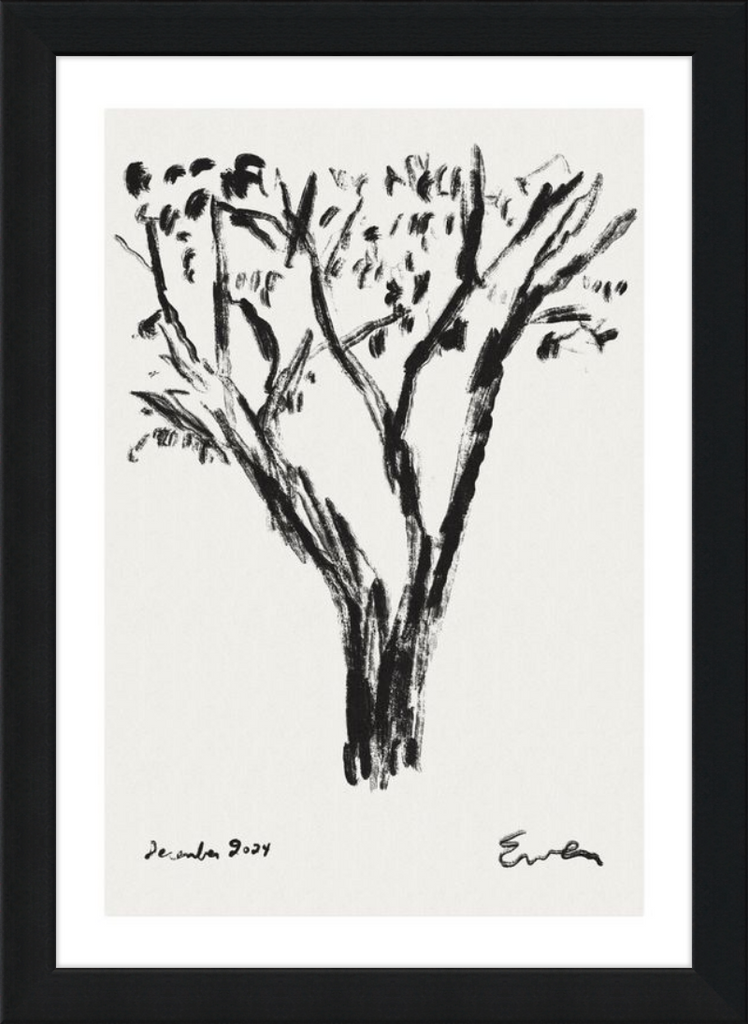 Framed Print // Tree No. 1, December 2024