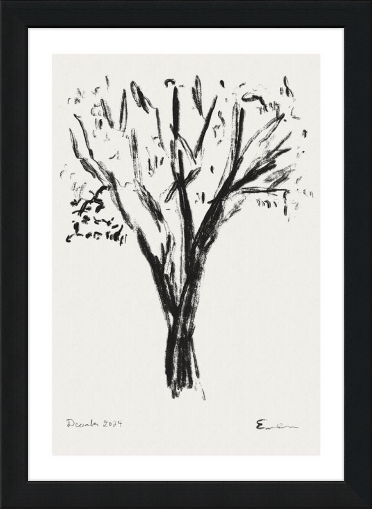 Framed Print // Tree No. 2, December 2024