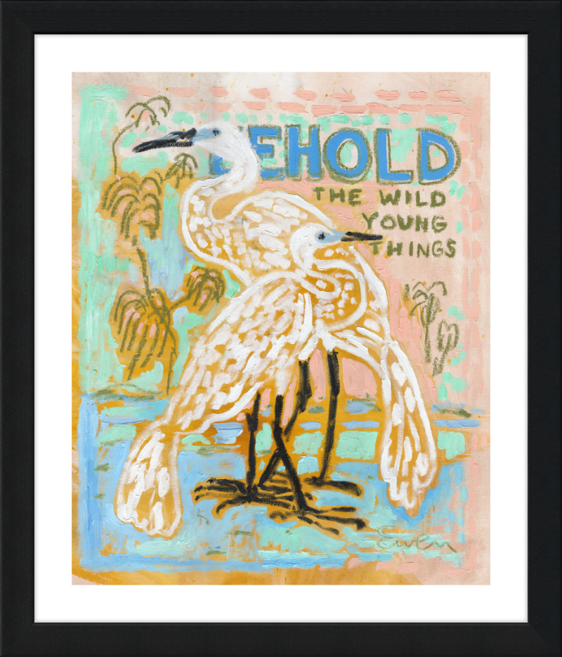 Giclée Print // Behold The Wild Young Things