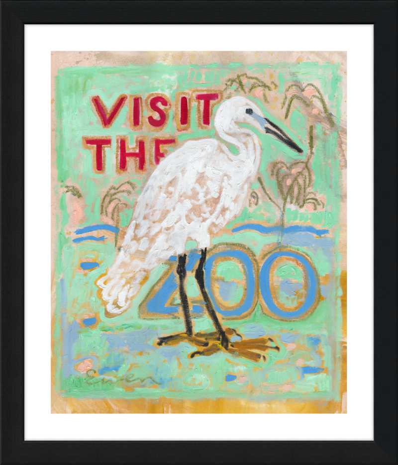 Giclée Print // Visit The Zoo