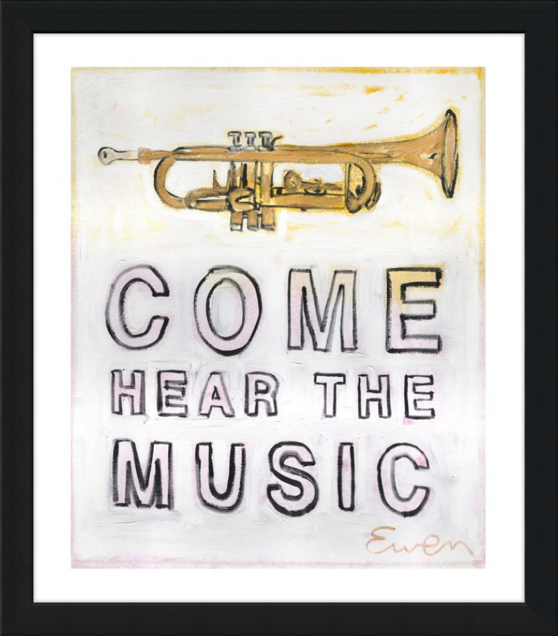 Giclée Print // Come Hear The Music