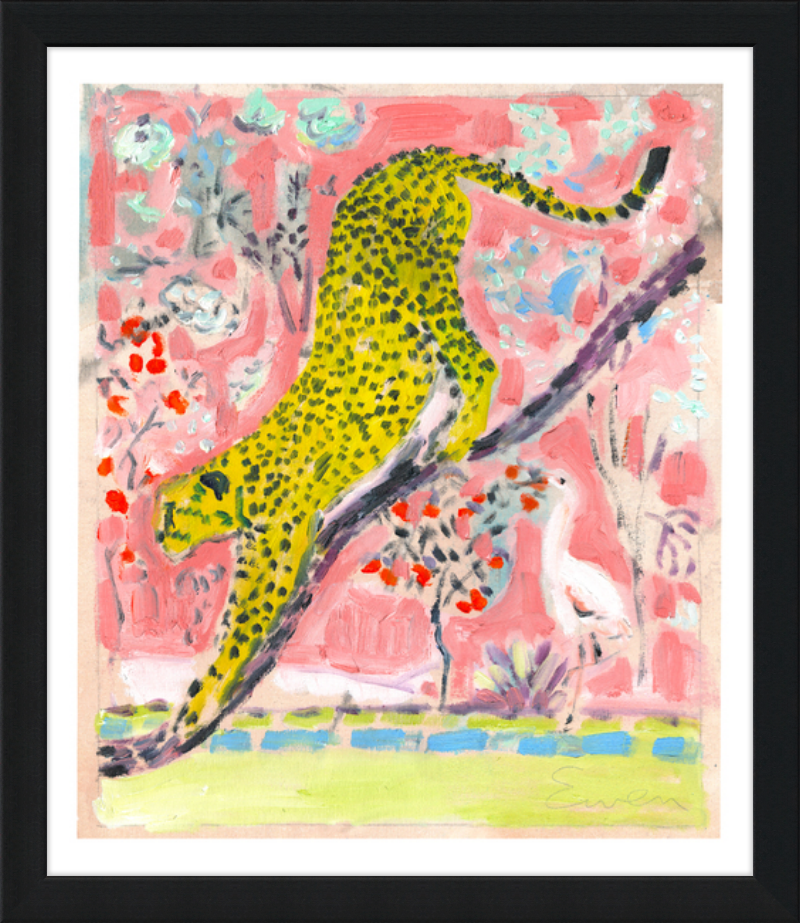 Giclée Print // Cheetah Facing Left