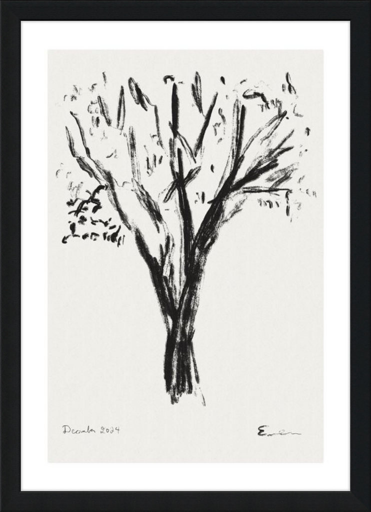 Framed Print // Tree No. 2, December 2024