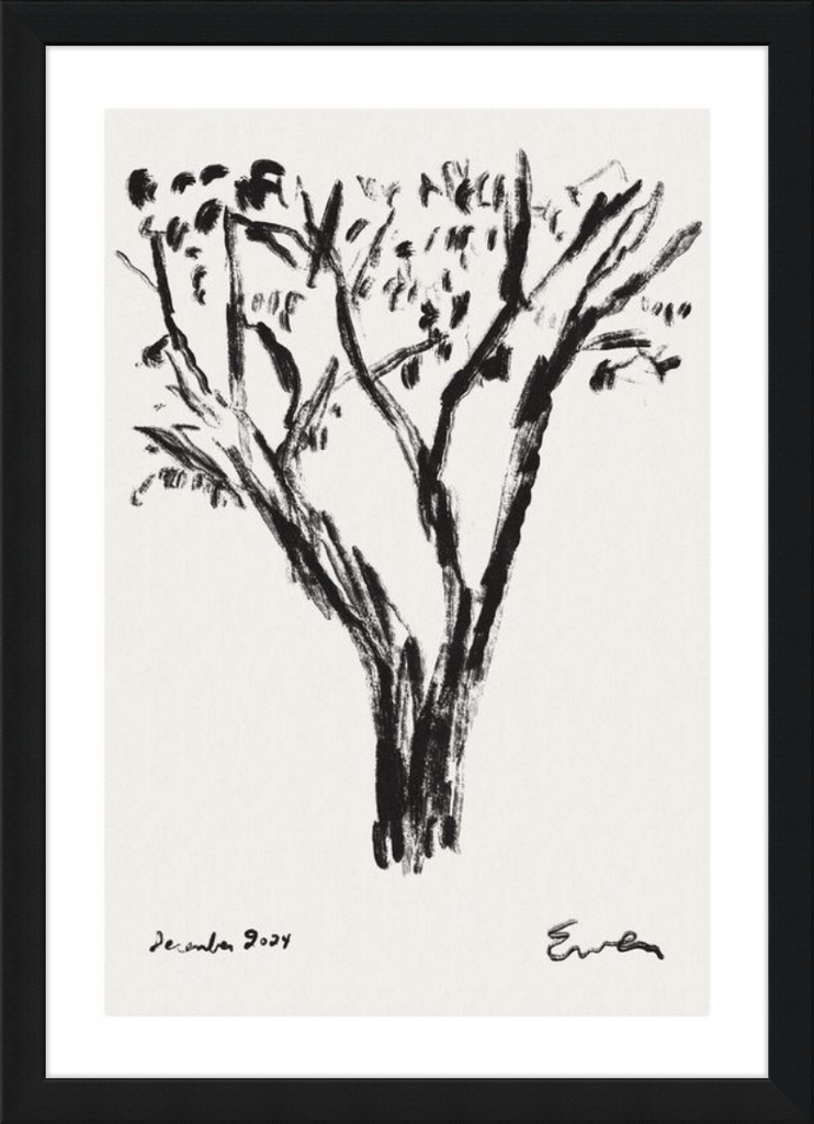 Framed Print // Tree No. 1, December 2024