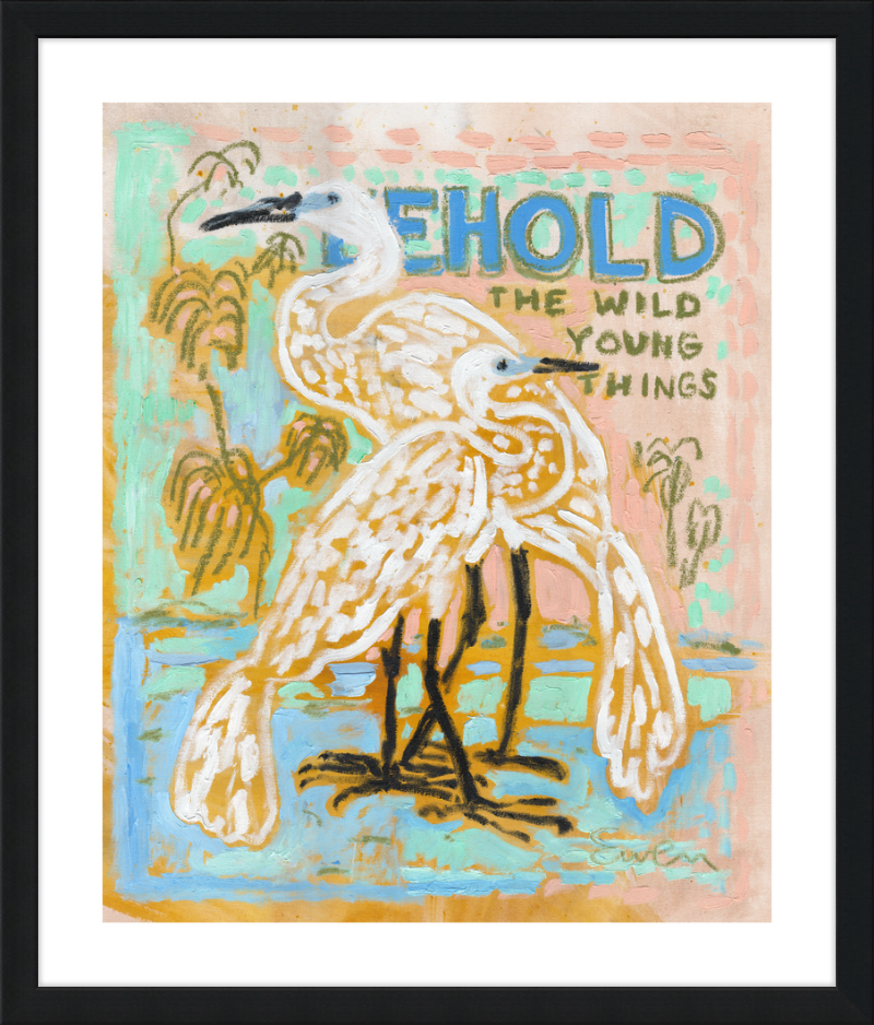 Giclée Print // Behold The Wild Young Things