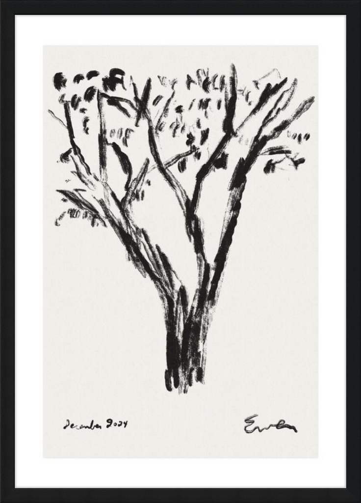 Framed Print // Tree No. 1, December 2024