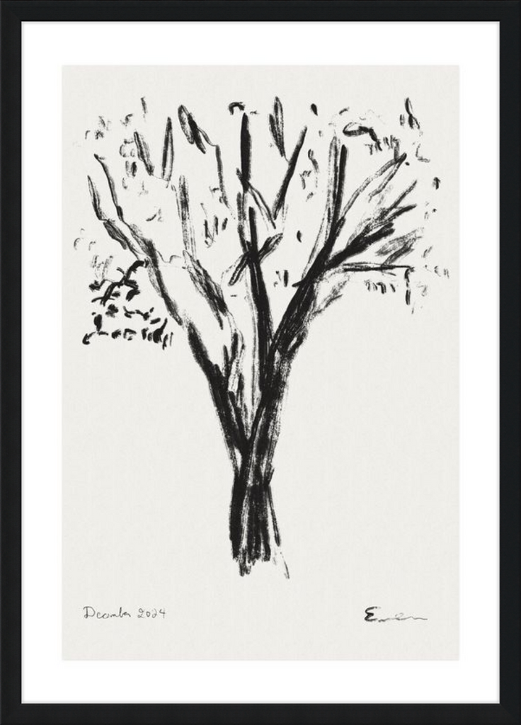 Framed Print // Tree No. 2, December 2024