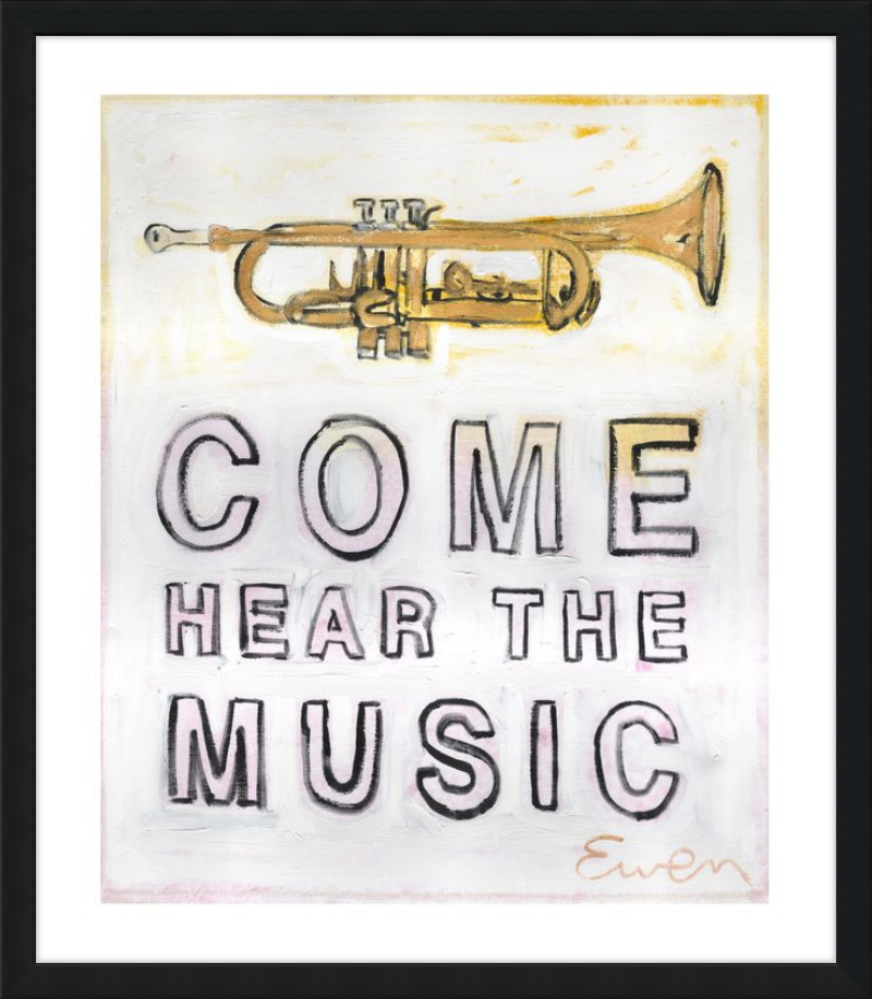 Giclée Print // Come Hear The Music