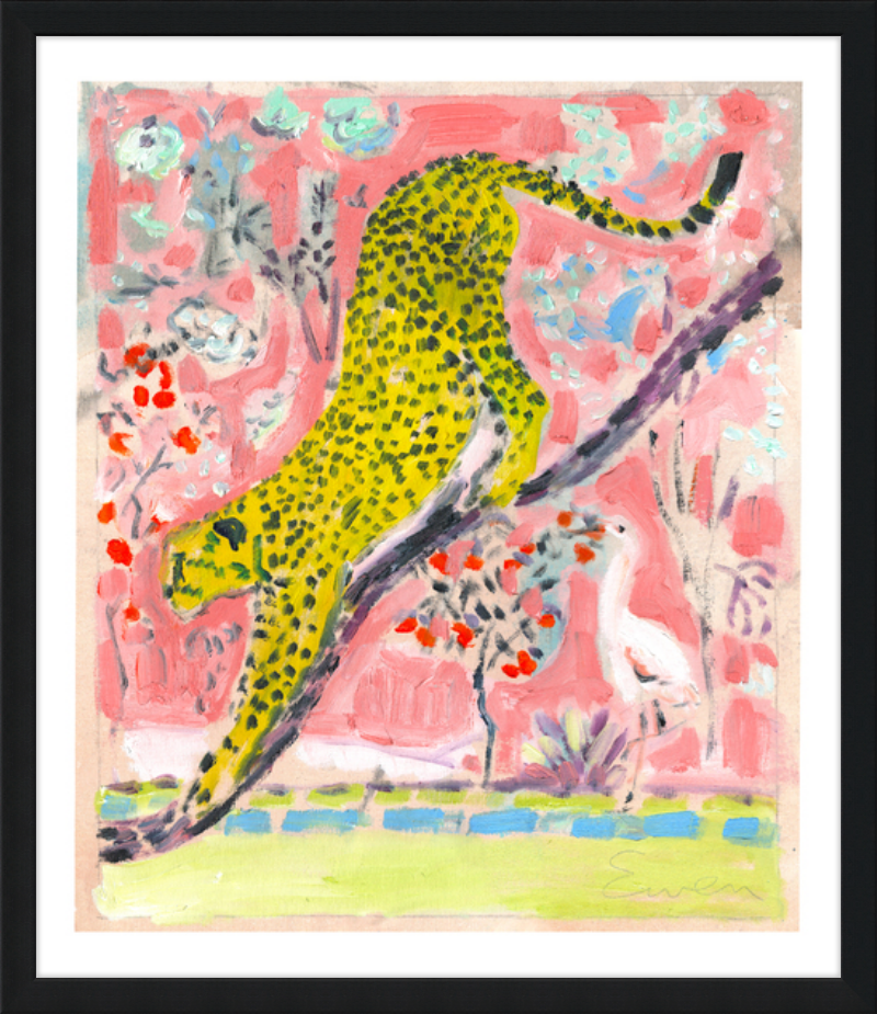 Giclée Print // Cheetah Facing Left