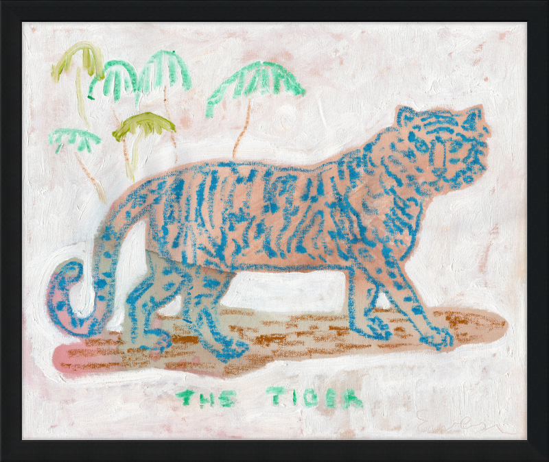 Giclée Print // The Blue Tiger