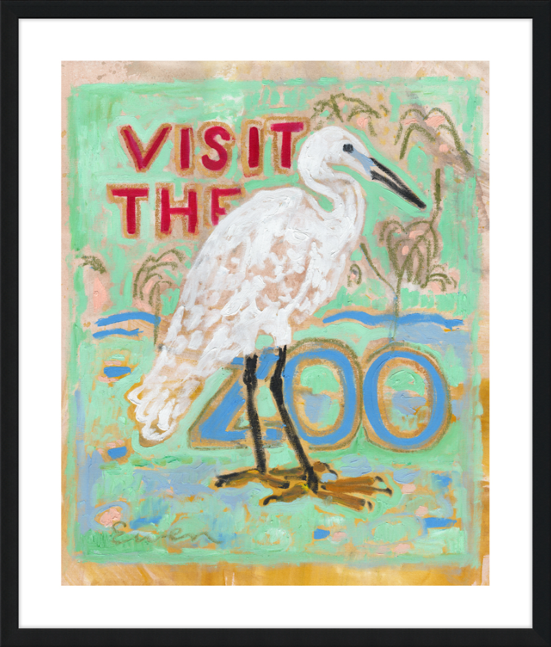 Giclée Print // Visit The Zoo