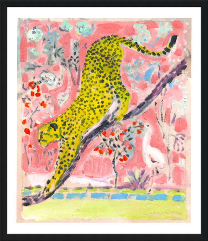 Giclée Print // Cheetah Facing Left