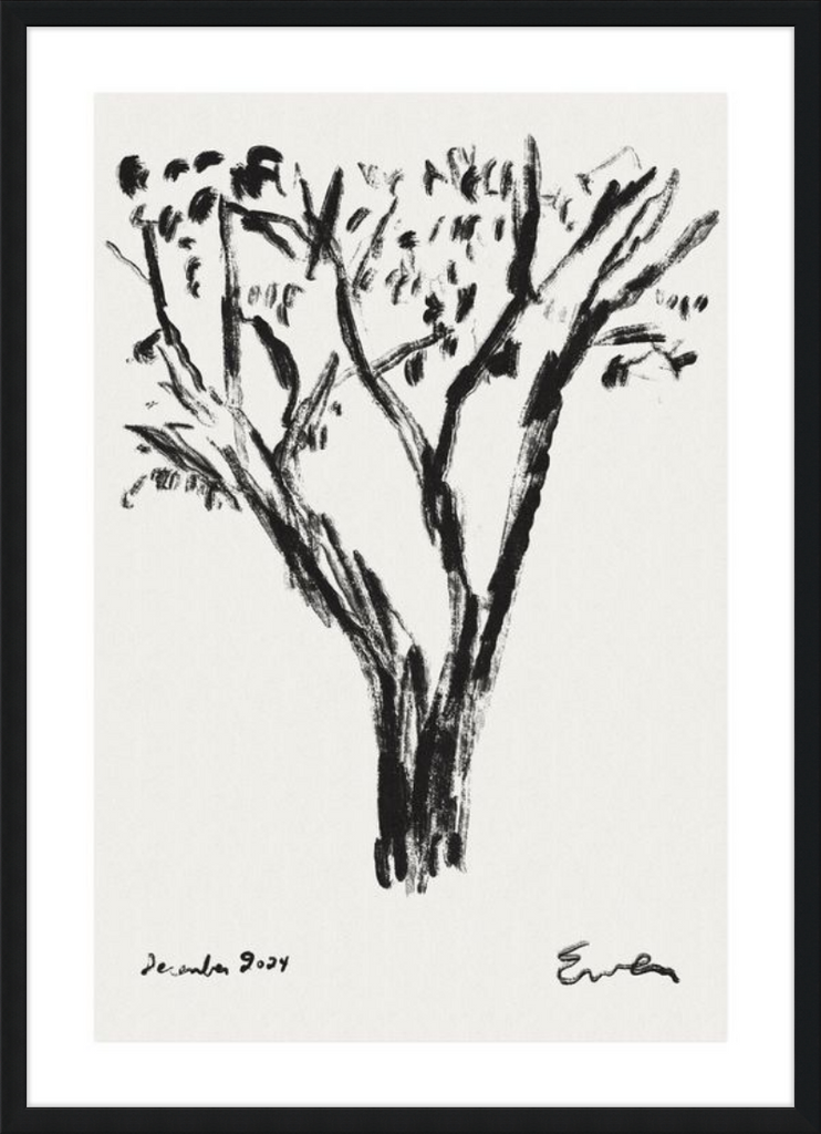 Framed Print // Tree No. 1, December 2024