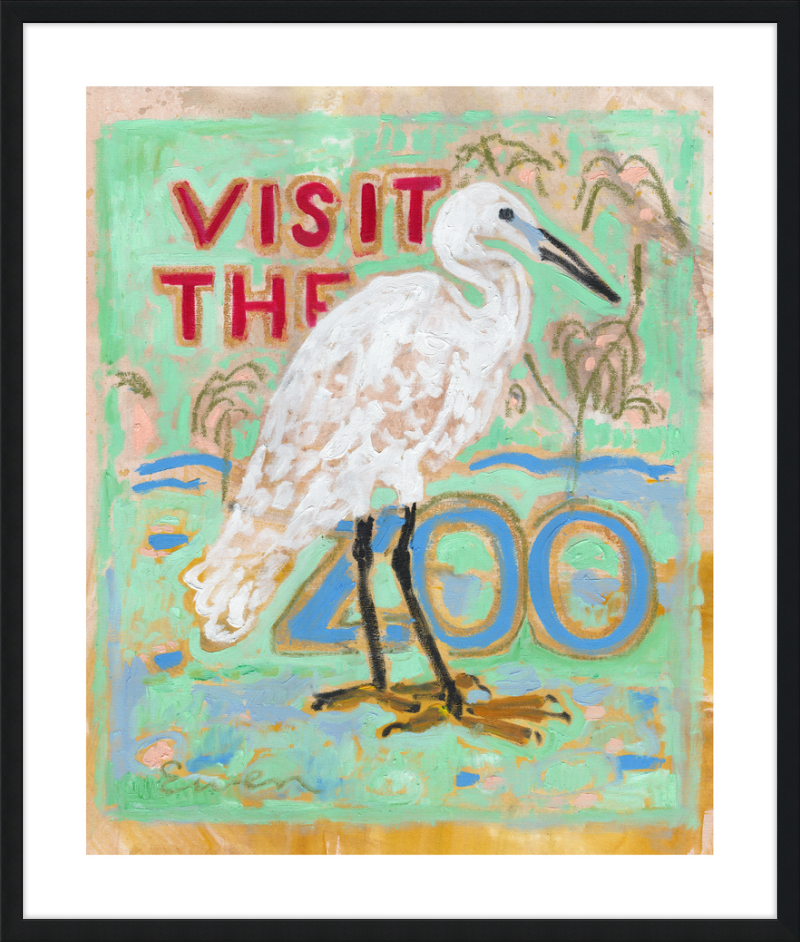 Giclée Print // Visit The Zoo