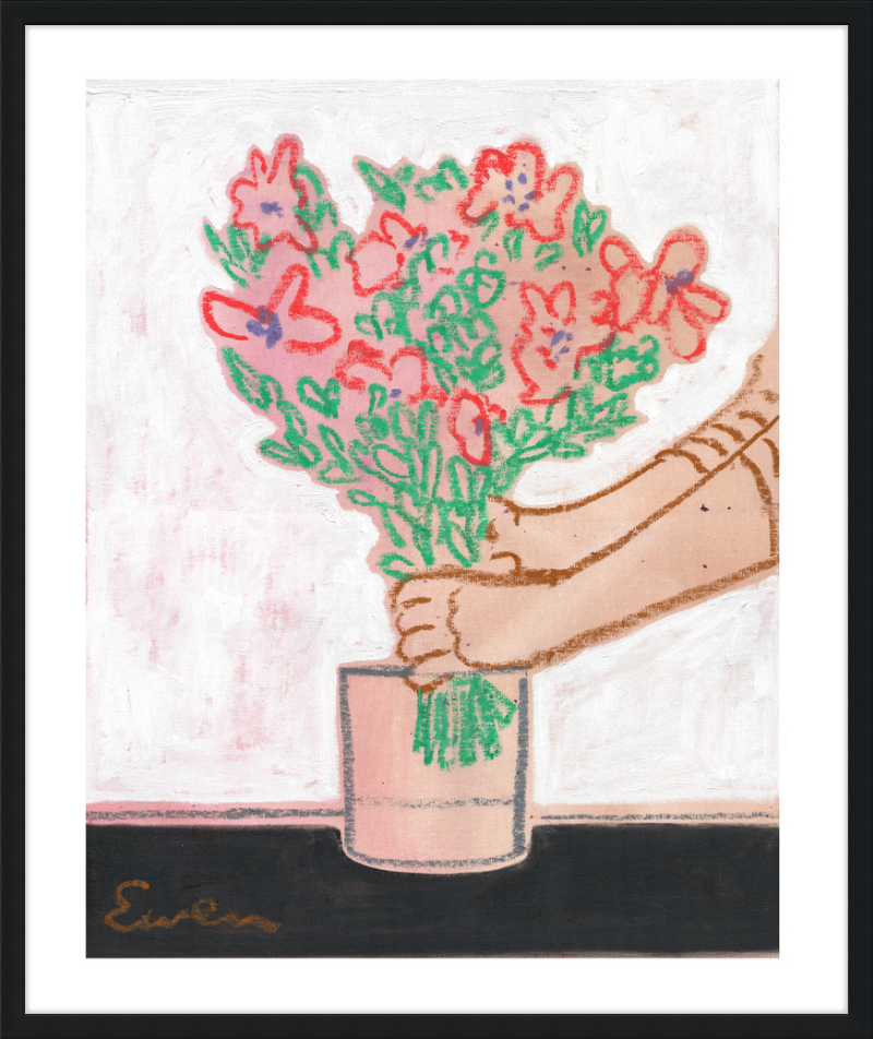 Giclée Print // Arranging the Anemones