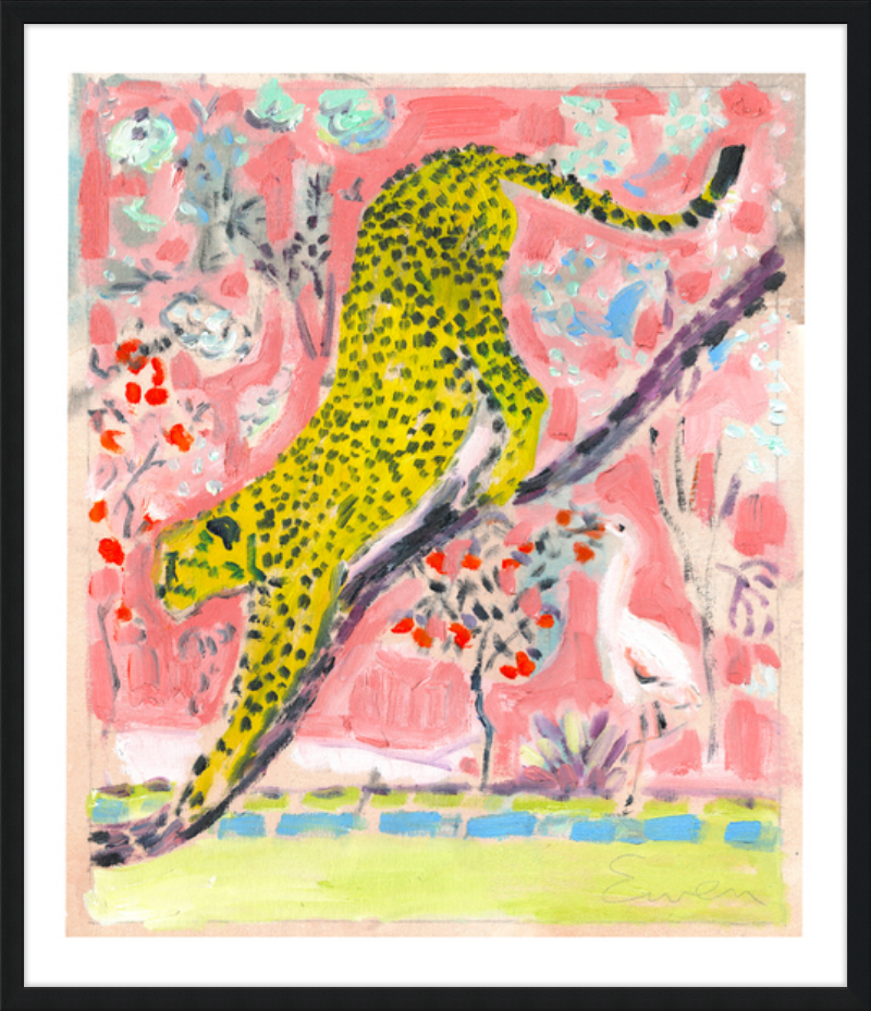 Giclée Print // Cheetah Facing Left