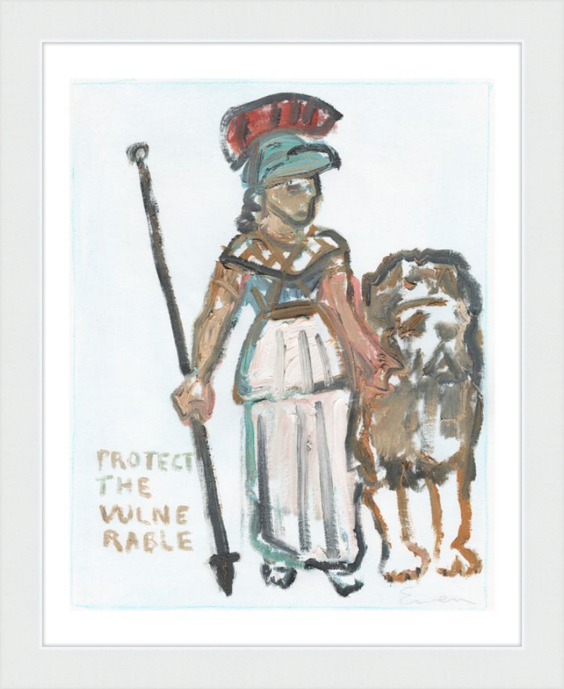 Giclée Print // Protect The Vulnerable (Warrior Goddess No. 1)