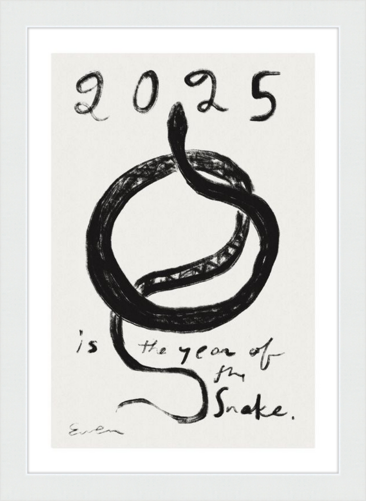 Giclée Print // 2025 is the Year of the Snake