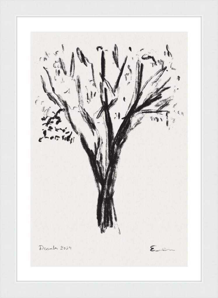 Framed Print // Tree No. 2, December 2024