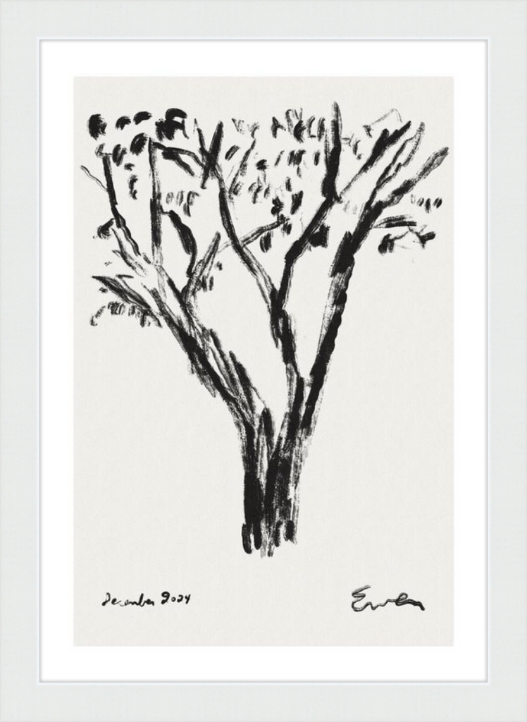 Framed Print // Tree No. 1, December 2024