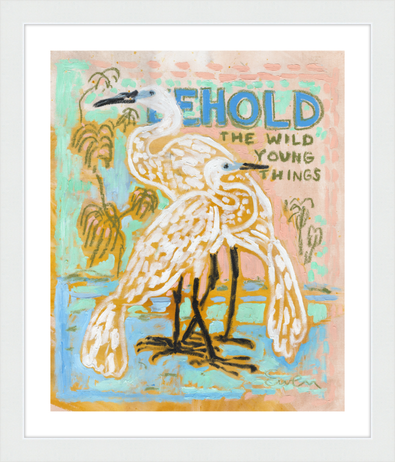 Giclée Print // Behold The Wild Young Things