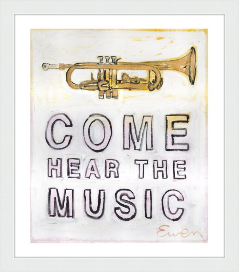 Giclée Print // Come Hear The Music