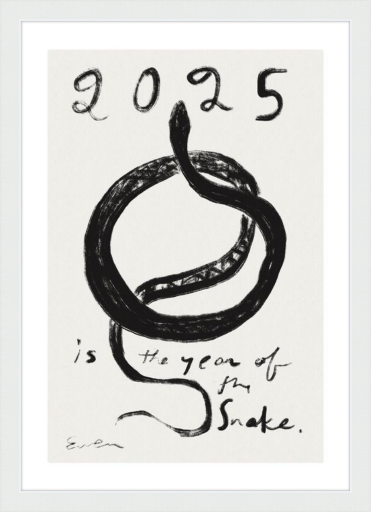 Giclée Print // 2025 is the Year of the Snake