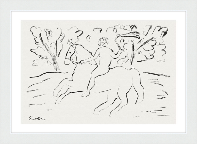 Giclée Print // Horse and Rider, Young Hearts Run Free