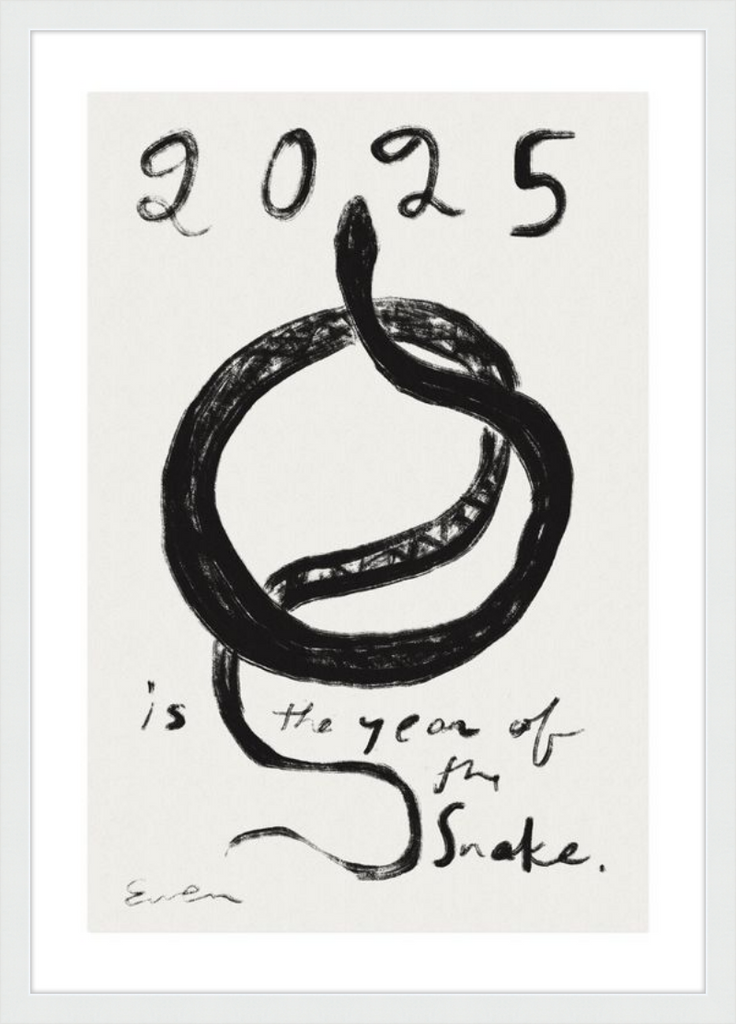 Giclée Print // 2025 is the Year of the Snake