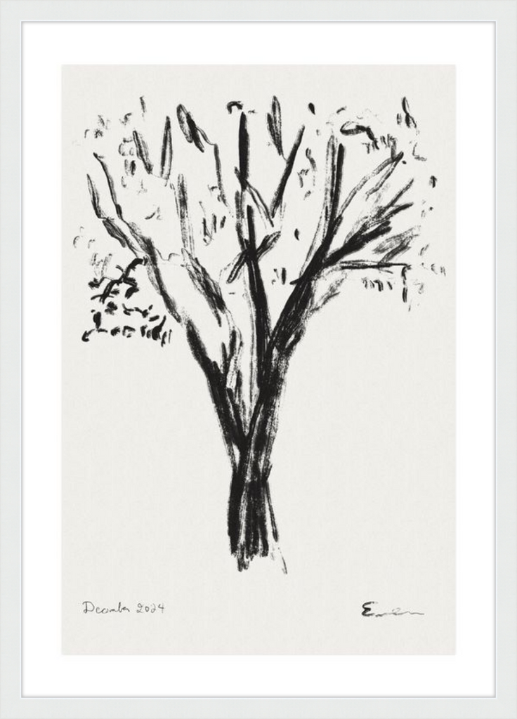 Framed Print // Tree No. 2, December 2024