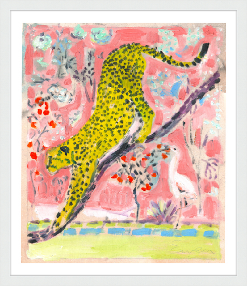 Giclée Print // Cheetah Facing Left