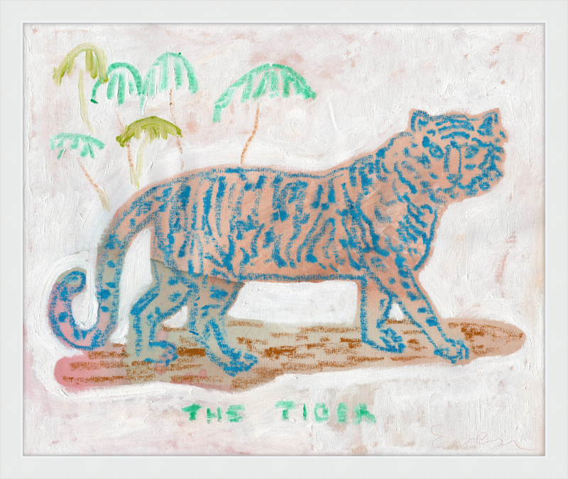 Giclée Print // The Blue Tiger