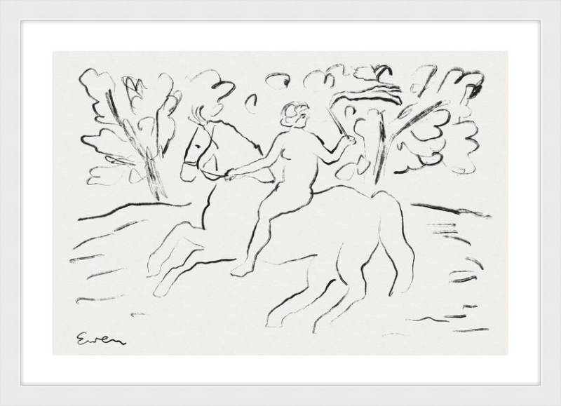 Giclée Print // Horse and Rider, Young Hearts Run Free