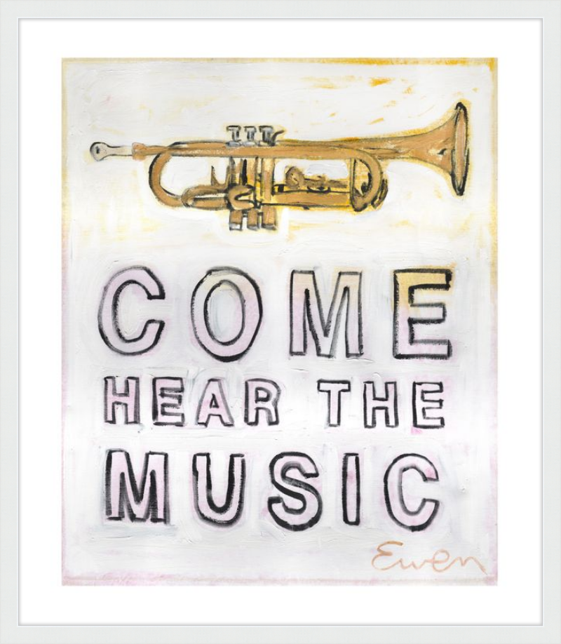 Giclée Print // Come Hear The Music