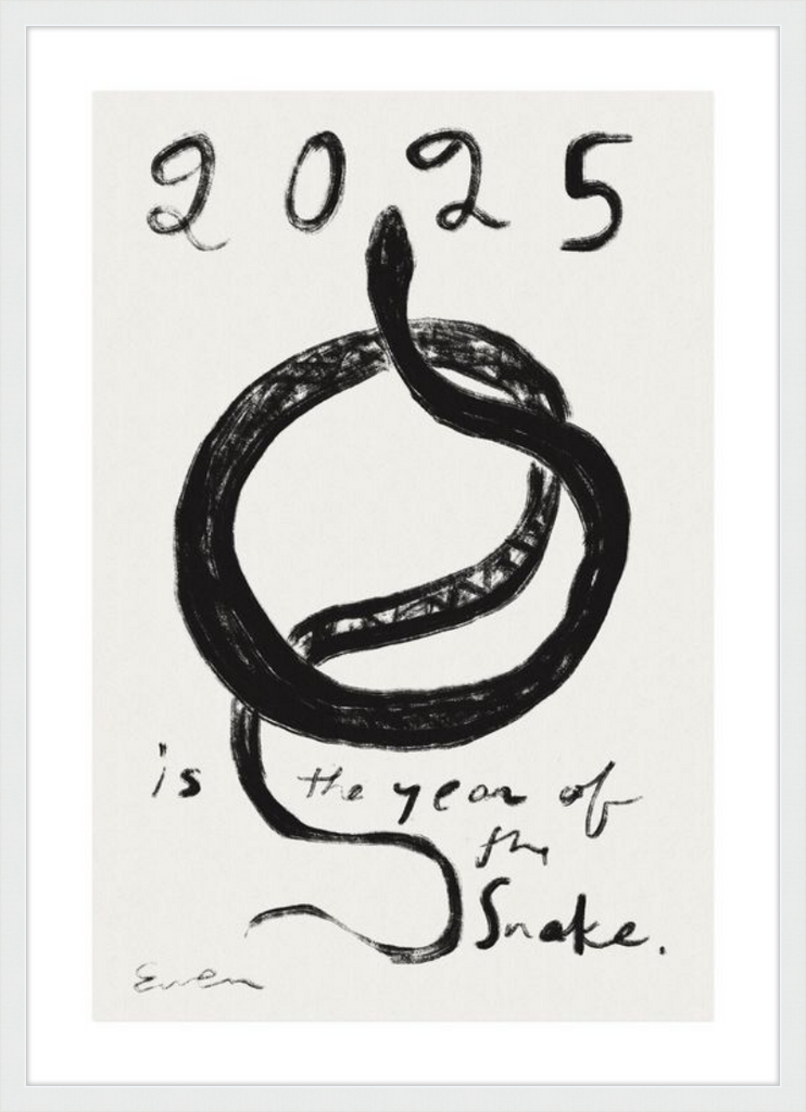 Giclée Print // 2025 is the Year of the Snake