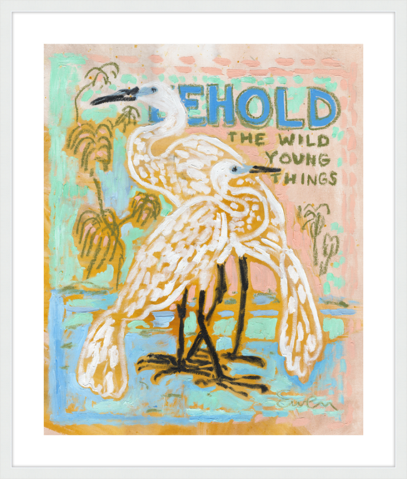 Giclée Print // Behold The Wild Young Things