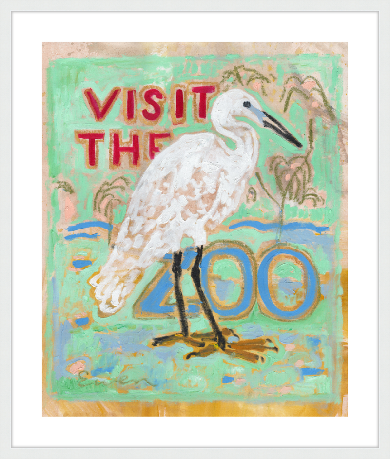 Giclée Print // Visit The Zoo