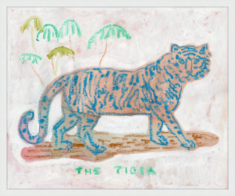 Giclée Print // The Blue Tiger