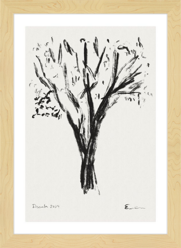 Framed Print // Tree No. 2, December 2024