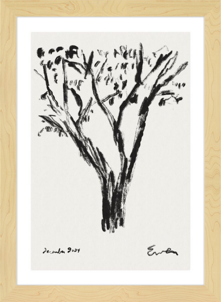 Framed Print // Tree No. 1, December 2024