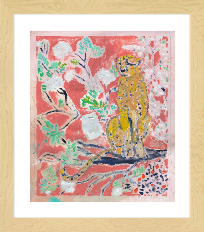 Giclée Print // Cheetah Looking Left