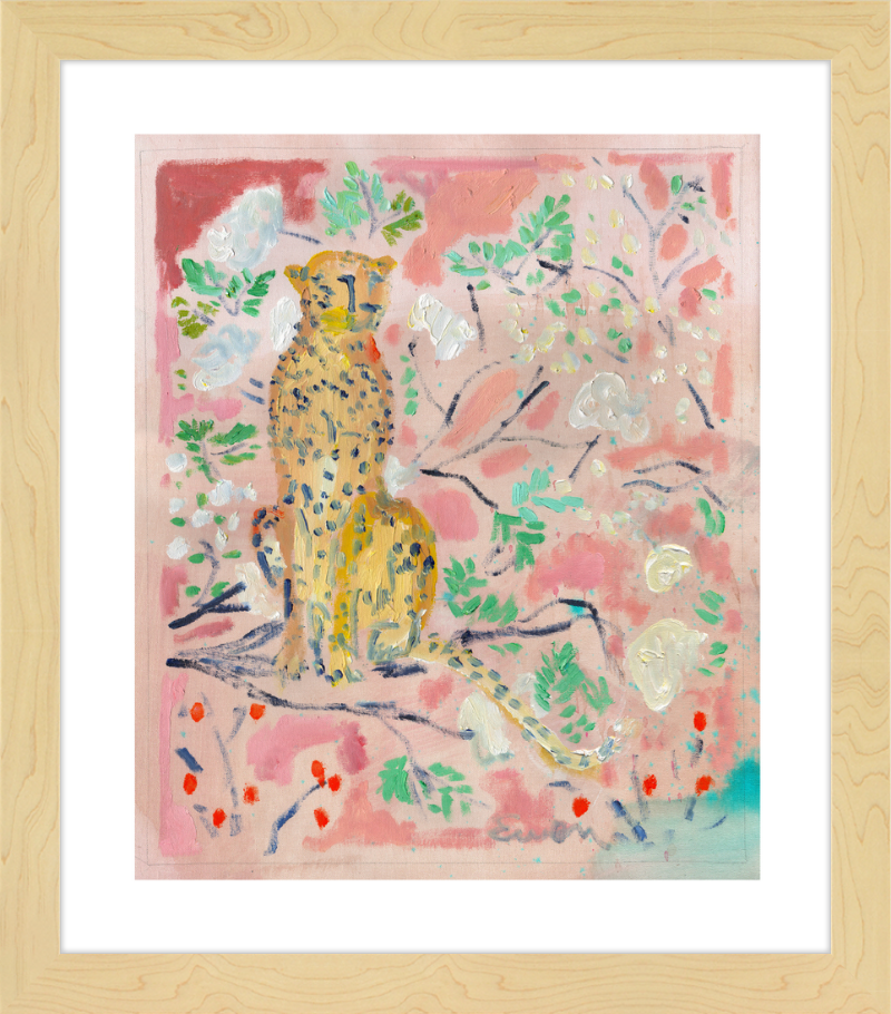 Giclée Print // Cheetah Looking Right