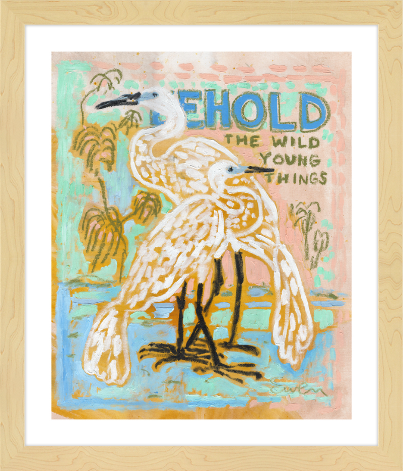 Giclée Print // Behold The Wild Young Things