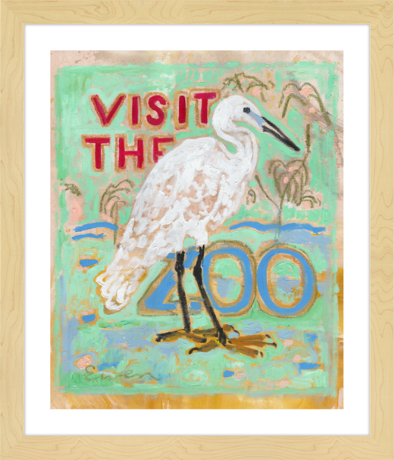 Giclée Print // Visit The Zoo