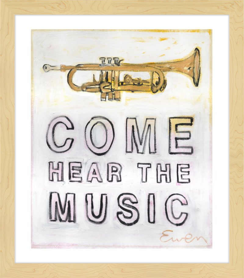 Giclée Print // Come Hear The Music