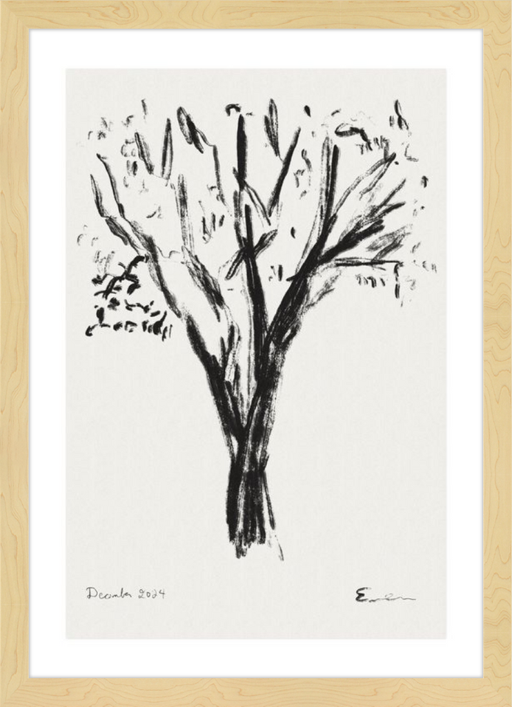 Framed Print // Tree No. 2, December 2024