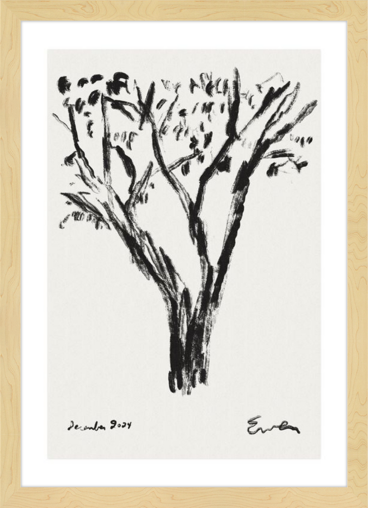 Framed Print // Tree No. 1, December 2024